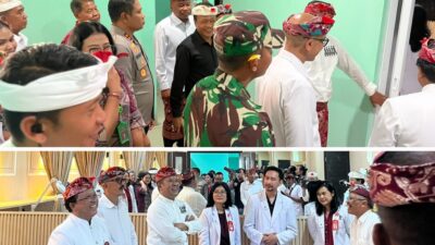 Kapolres Bangli Hadiri Launching Klinik Dermato Kosmetik RSUD Bangli