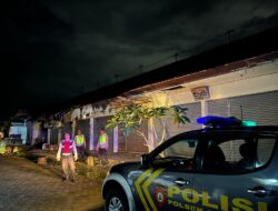 Antisipasi Gangguan Kamtibmas Polsek Penebel Patroli Malam Hari