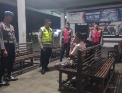 Patroli Blue Light Polres Tabanan Sasar Titik Keramaian, Ciptakan Rasa Aman di Malam Hari