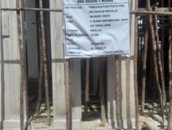 Nara Sumber Berbicara, Proyek Pembangunan SMK Negeri 1 Muara, ” Diduga Tidak Tersentuh Oleh Hukum Sebab Bakingnya Oknum Orang Kuat.