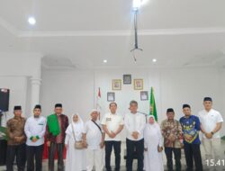 Wakil Bupati Kab.Taput Berangkatkan Empat Jamaah Calon Haji 1446 H/2025 M.