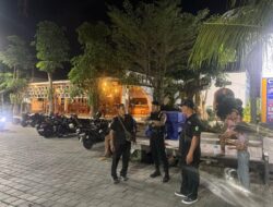 Warga Makin Tenang, Unit Raimas Sat Samapta Lakukan Patroli Biru Jalur Canggu