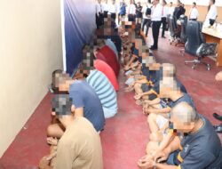 Konferensi Pers Pengungkapan Kasus Tindak Pidana Narkotika Oleh Polres Labuhanbatu