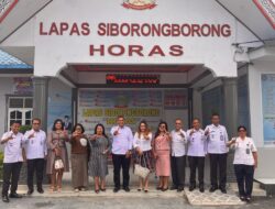 Lapas Kelas IIB disambangi para Dosen serta Rektor UNITA