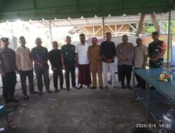 Warga Desa lawang kecamatan peudada melakukan pemilihan Keuchik periode 2025-2031,
