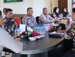 Kapolres Aceh Timur Sambut Audiensi dan Silaturahmi Pengurus FKPPI