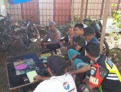 Jalin Silahturahmi, Babinsa Komsos Dengan Warga Yang Akan Melaksanakan Hajatan