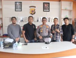 Polres Langsa Terima Penyerahan Senjata Api dari Warga