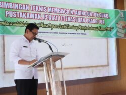 BIMTEK MEMBACA NYARING, UPAYA ACEH TAMIANG TINGKATKAN BUDAYA LITERASI SEJAK DINI