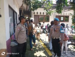 Kapolsek Mengwi Pimpin Pengamanan Ibadah Waisak di Wihara Vimalakirti