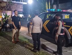 Cegah Kriminalitas Polsek Kuta Utara Tingkatkan Blue Light Patrol Di Wilayah Kerobokan