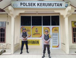 Situasi Aman, Polsek Kerumutan Lakukan Kesiapsiagaan