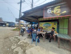 Jumat Curhat di Simpang SLS, Polsek Ukui Dengar Langsung Suara Warga