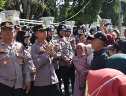 Pengamanan Humanis Ditunjukkan Polres Aceh Tengah, Aksi Unjuk Rasa Masyarakat Nelayan Berjalan Kondusif