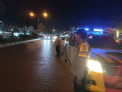 Wujudkan Malam yang Aman, Polsek Pangkalan Kerinci Gelar Patroli KRYD
