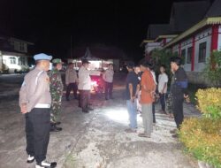 Patroli Blue Light Polsek Kuala Kampar, Balap Liar dan Geng Motor Jadi Sasaran