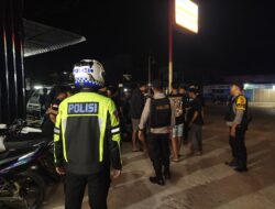 Patroli Blue Light di Ukui, Polisi Ajak Remaja Jaga Ketertiban