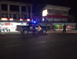 Blue Light Patrol, Polisi Jaga Ukui Tetap Nyaman di Tengah Malam