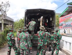 Kodim 0106/Aceh Tengah Gelar Latihan Aplikasi Penanggulangan Karhutla. 