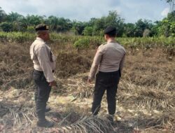 Langkah Preventif, Polsek Pangkalan Kerinci Gerakkan Patroli dan Sosialisasi Anti-Bakar Lahan
