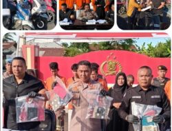 Polres Lhokseumawe Ungkap Tiga Kasus Besar Sindikat Pencurian, Penipuan, & Pemalsuan STNK Kendaraan Bermotor