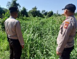 Polsek Pangkalan Kerinci Edukasi Warga, Jangan Bakar Lahan dan Jaga Alam Kita