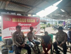Atasi Anjing Liar dan Kenakalan Remaja, Polsek Kuala Kampar Gelar Minggu Kasih
