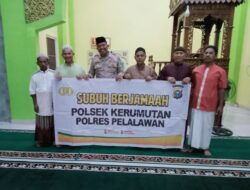 Gerakan Subuh Berjamaah di Masjid Al Ikhlas Pererat Silaturahmi Masyarakat dan Polisi