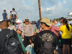 Wujudkan Harkamtibmas, Polsek Kuala Kampar Giatkan Patroli Pagi di Lokasi Vital