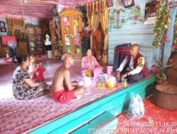 Bhabinkamtibmas Kelurahan Langgam Ajak Warga Jaga Kamtibmas Lewat Giat DDS