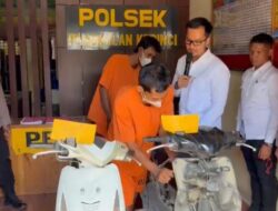 Beraksi di Dua TKP, Spesialis Pencuri Motor di Tangkap Polisi Pelalawan