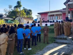 Pimpin Apel Pagi di Sipahutar, Wabup Taput Tekankan Peningkatan Pelayanan dan Disiplin.