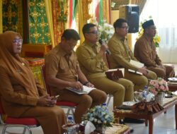 Rapat koordinasi walikota dan wakil wali kota Langsa,dengan seluruh pimpinan OPD,camat,dan kepala UPTD puskesmas