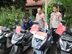 Enam Pelaku Curanmor Ditangkap Polsek Jatiuwung, Dua Polisi Terluka