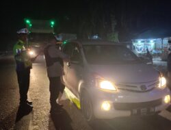 Cegah Gangguan Kamtibmas, Polisi Giatkan Patroli Malam di Pangkalan Lesung