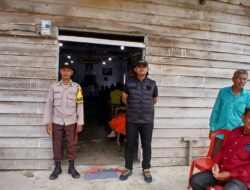 Pastikan Aman, Polsek Teluk Meranti Amankan Ibadah Kenaikan Isa