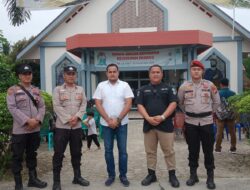 Polsek Pangkalan Kerinci Pastikan Ibadah Kenaikan Isa Al-Masih 2025 Berjalan Aman dan Damai