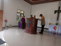 Jemaat Gereja Methodist Indonesia Pangkalan Lesung Rayakan Kenaikan Isa Al-Masih dengan Aman