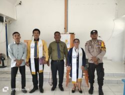 Kapolsek Bunut Pastikan Pengamanan Ibadah Kenaikan Isa Al-Masih 2025 Berjalan Aman