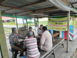 Jum’at Curhat Polsek Kuala Kampar: Warga Sampaikan Keluhan Karhutla dan Gangguan Knalpot Brong