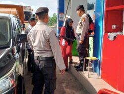 Situasi Kondusif, Polsek Pangkalan Kerinci Rutin Patroli Objek Vital dan Pusat Keramaian