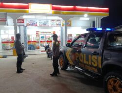 Jaga Kondusifitas, Polsek Kerumutan Intensifkan Patroli di Bank dan Pusat Perbelanjaan