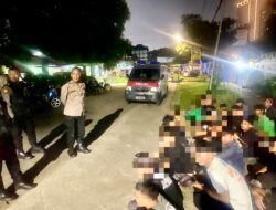 Patroli Perintis Presisi Amankan 46 Remaja Diduga Hendak Tawuran di Kota Tangerang.