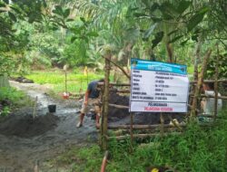 Diduga Pekerjaan Fisik Desa Taba Mutung Tahun 2024 Dipihak Ketigakan,Ketua Umum OMBB Akan Berkirim Surat Ke Kejati