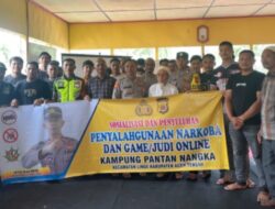 Kampung PantanNangka,Sosialisasi dan Penyuluhan Penyalahgunaan Narkoba dan Judi Online.