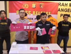 Sabu 280,68 Gram Disita Polsek Pinang, Dua Pelaku Diamankan