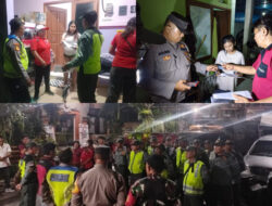 Tegakkan Tertib Administrasi, Polsek Dentim Kawal Pendataan Penduduk Pendatang Non-Permanen di Kelurahan Dangin Puri