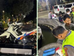 Gelar Patroli Malam Minggu, Polisi Sita Enam Motor Berknalpot Brong