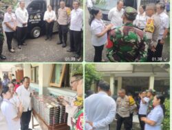 Bhabinkamtibmas dan Babinsa Dampingi Kegiatan Pemberian Makan Bergizi Gratis di SDN 29 Dangin Puri