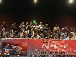 Polda Sumsel Gelar Nobar Film “Sayap-Sayap Patah 2